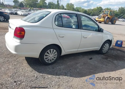 2003 Toyota Echo z USA, uszkodzony, nr VIN JTDBT123835042243